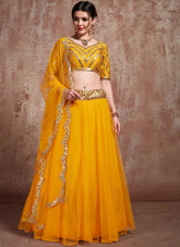 Net Lehenga